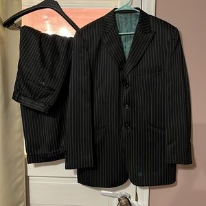 Men’s Pinstripe Suit (pants and jacket)